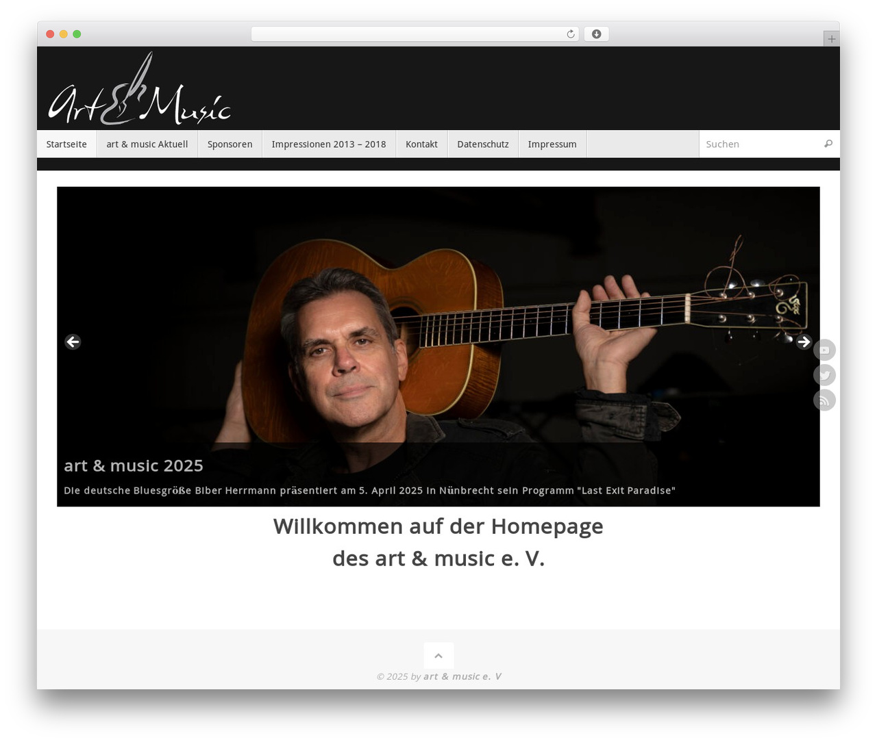 Theme WordPress Tempera - art-and-music.de Theme WordPress Tempera - art-and-music.de