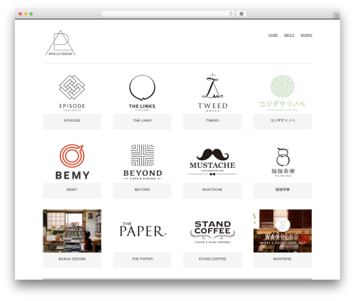 Theme WordPress Bunker - apollodesign.jp