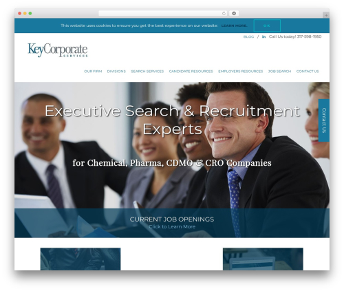 WordPress theme Key Corp Theme - kcsllc.net