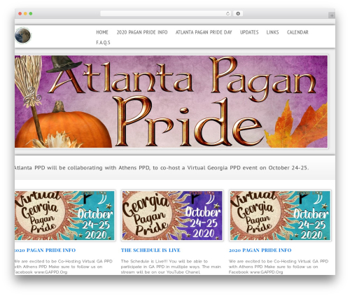 WordPress website theme WP Opulus - atlantapaganpride.org WordPress website theme WP Opulus - atlantapaganpride.org