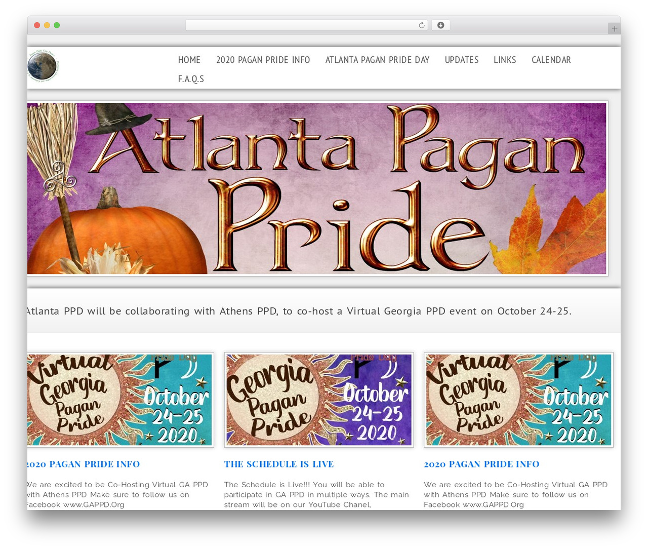 WordPress website theme WP Opulus - atlantapaganpride.org WordPress website theme WP Opulus - atlantapaganpride.org