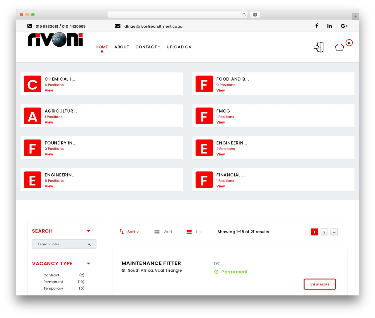 WP Recruitment WP theme - rivonirecruitment.co.za WP Recruitment WP theme - rivonirecruitment.co.za