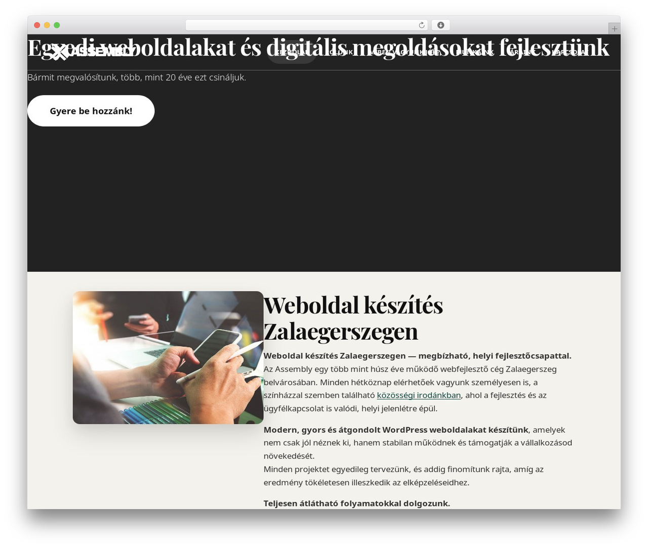 WP theme ASSEMBLY THEME (responsive) - assembly.hu WP theme ASSEMBLY THEME (responsive) - assembly.hu