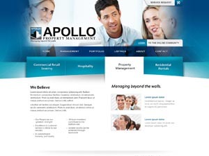 Apollo Management custom Theme theme WordPress by Goodfellow Creative