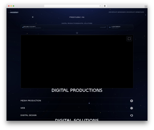 Divi WordPress theme - freequenc.ch