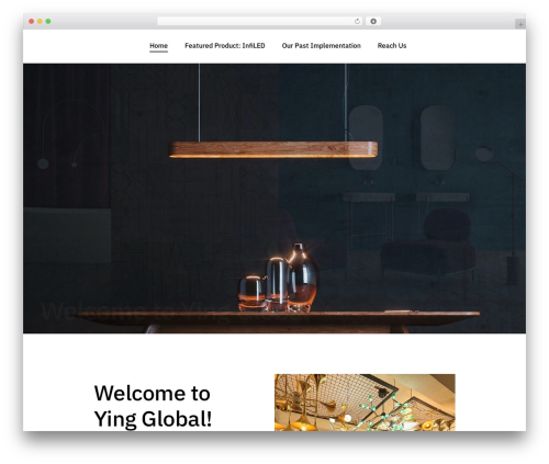 lucent best WordPress theme - yingglobal.international