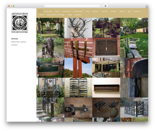 Theme WordPress Ink - artisaniron.com