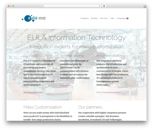 willow WordPress theme - eulait.de