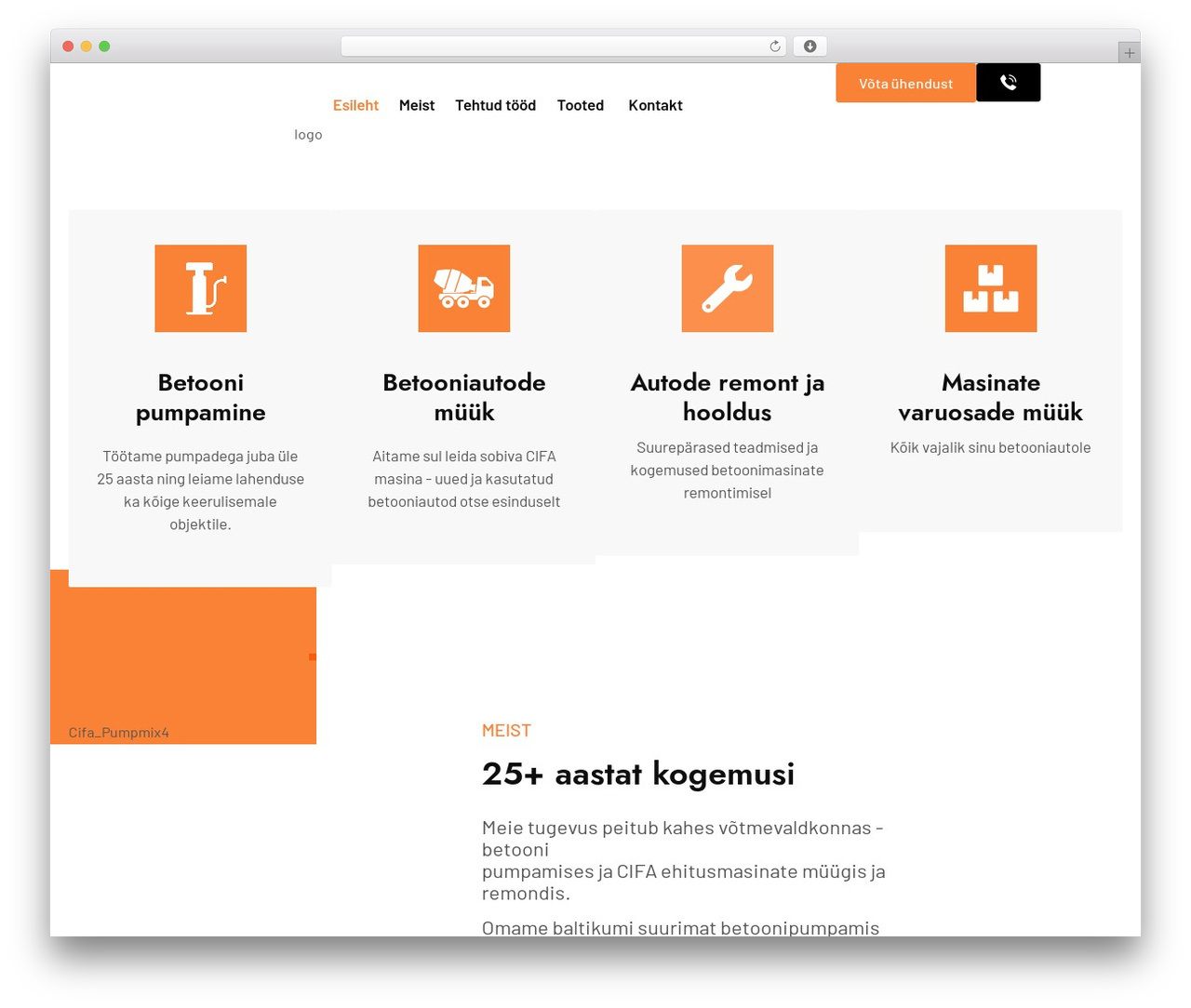 WordPress theme Abuild Child - pumpmix.ee