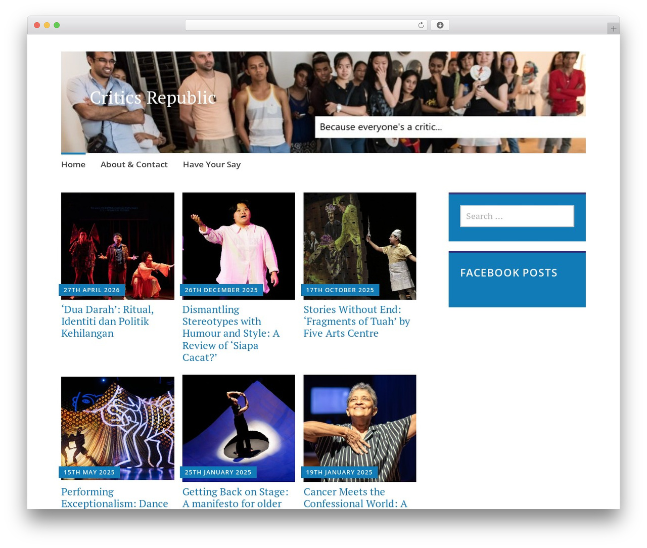 WordPress theme Apostrophe - criticsrepublic.com