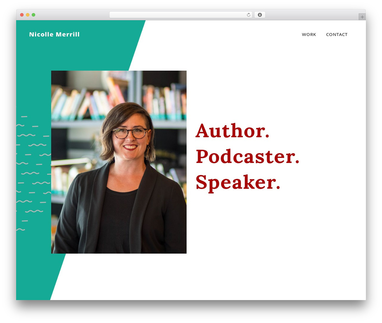 WordPress theme Bridge - nicollemerrill.com