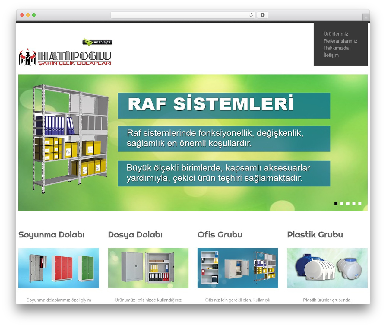WordPress theme cherry - ankaracelikdolap.com