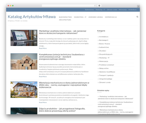 WordPress theme Forest - katalog-mlawa.pl