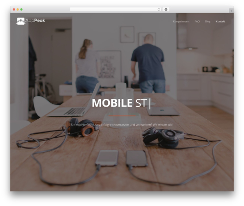 WordPress theme Salem - app-peak.com