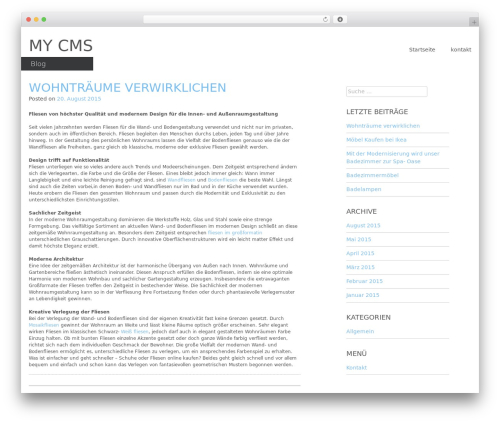 Corbusier WordPress theme - texte-fee.de Corbusier WordPress theme - texte-fee.de
