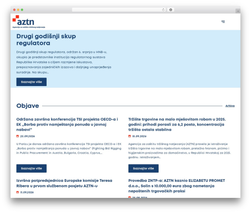 EA93 Wordpress Webpack Theme WordPress theme - aztn.hr
