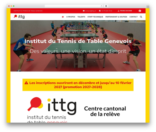 Theme WordPress Impreza - ittg.ch