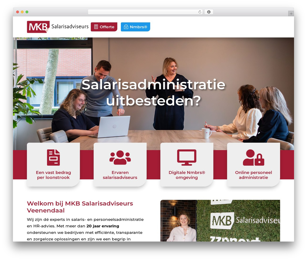 WordPress theme Divi - mkbsalarisadviseurs.nl