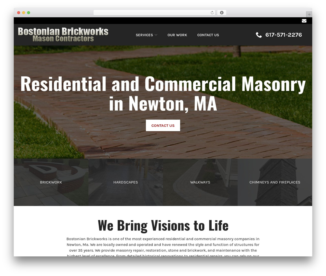 WordPress theme Reach Local - bostonianbrickworks.com