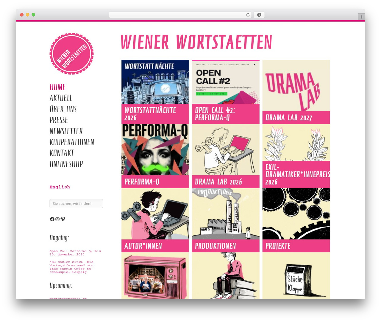 WordPress website theme Infinity - wortstaetten.at WordPress website theme Infinity - wortstaetten.at