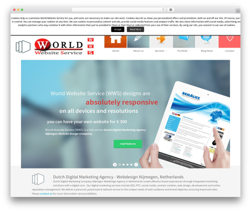 Menu customizer WordPress plugin - worldwebsiteservice.com