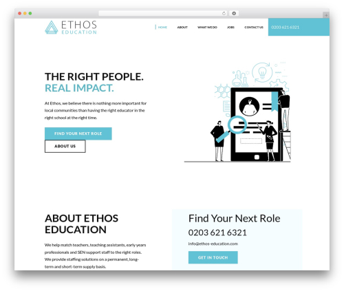 WordPress website theme TWS - ethos-education.com WordPress website theme TWS - ethos-education.com