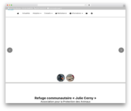 6temflex WordPress theme - refuge-paysdepamiers.fr