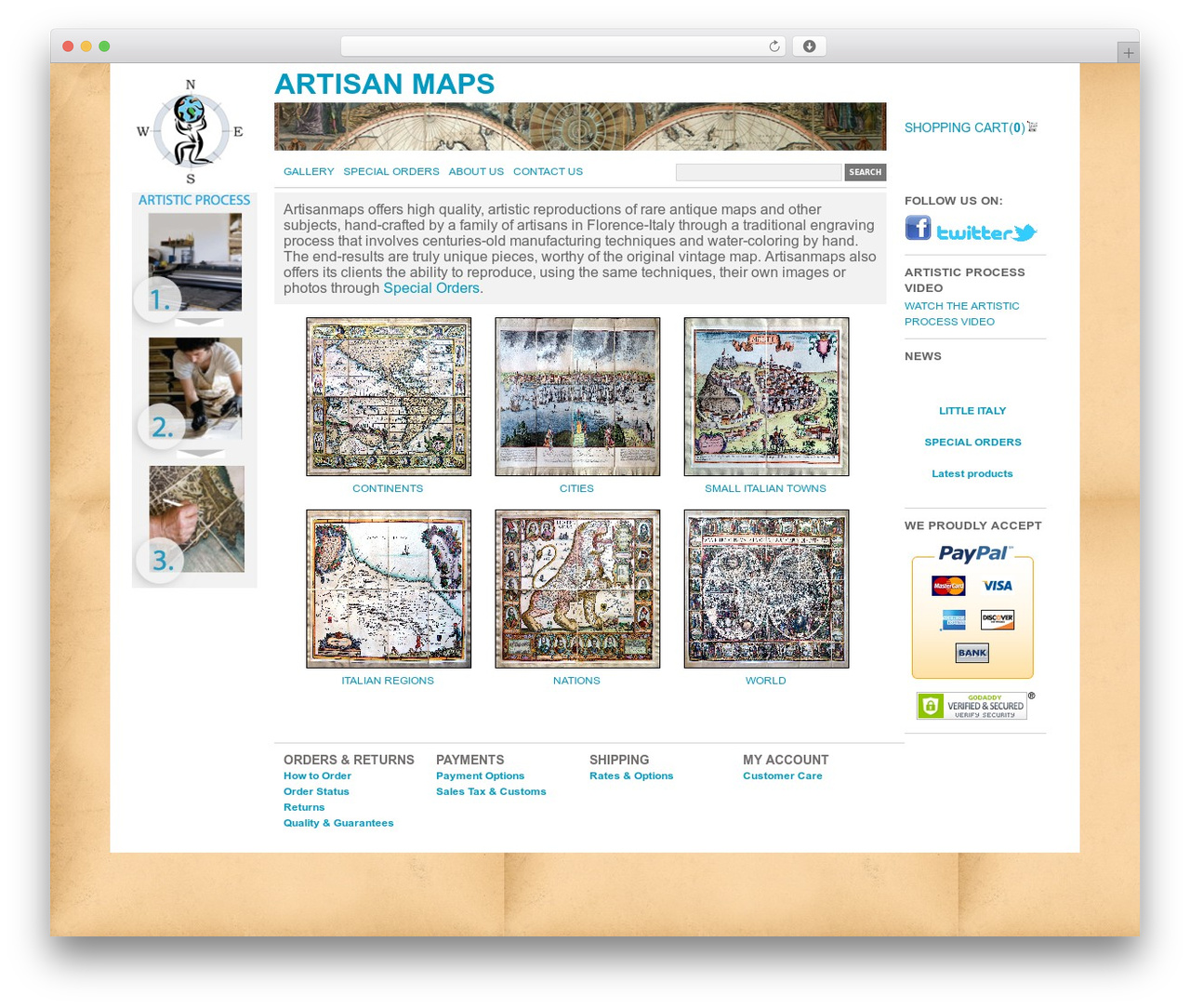 Artisan Maps Theme WordPress theme - artisanmaps.com Artisan Maps Theme WordPress theme - artisanmaps.com