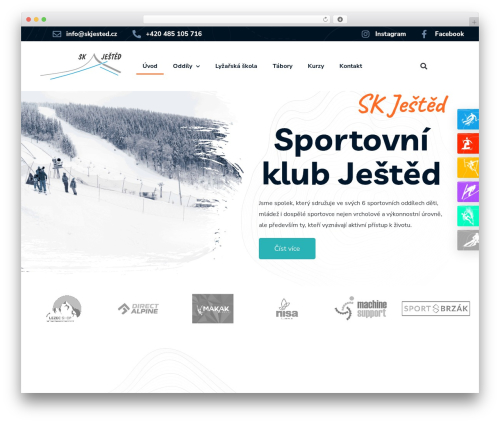 Atlets WordPress theme - skjested.cz Atlets WordPress theme - skjested.cz