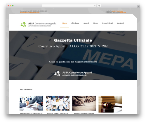 Better theme WordPress - assaconsulenzeappalti.it