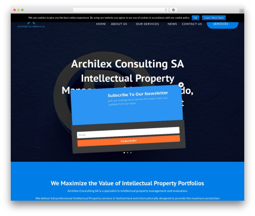 Divi WordPress theme - archilexconsulting.com