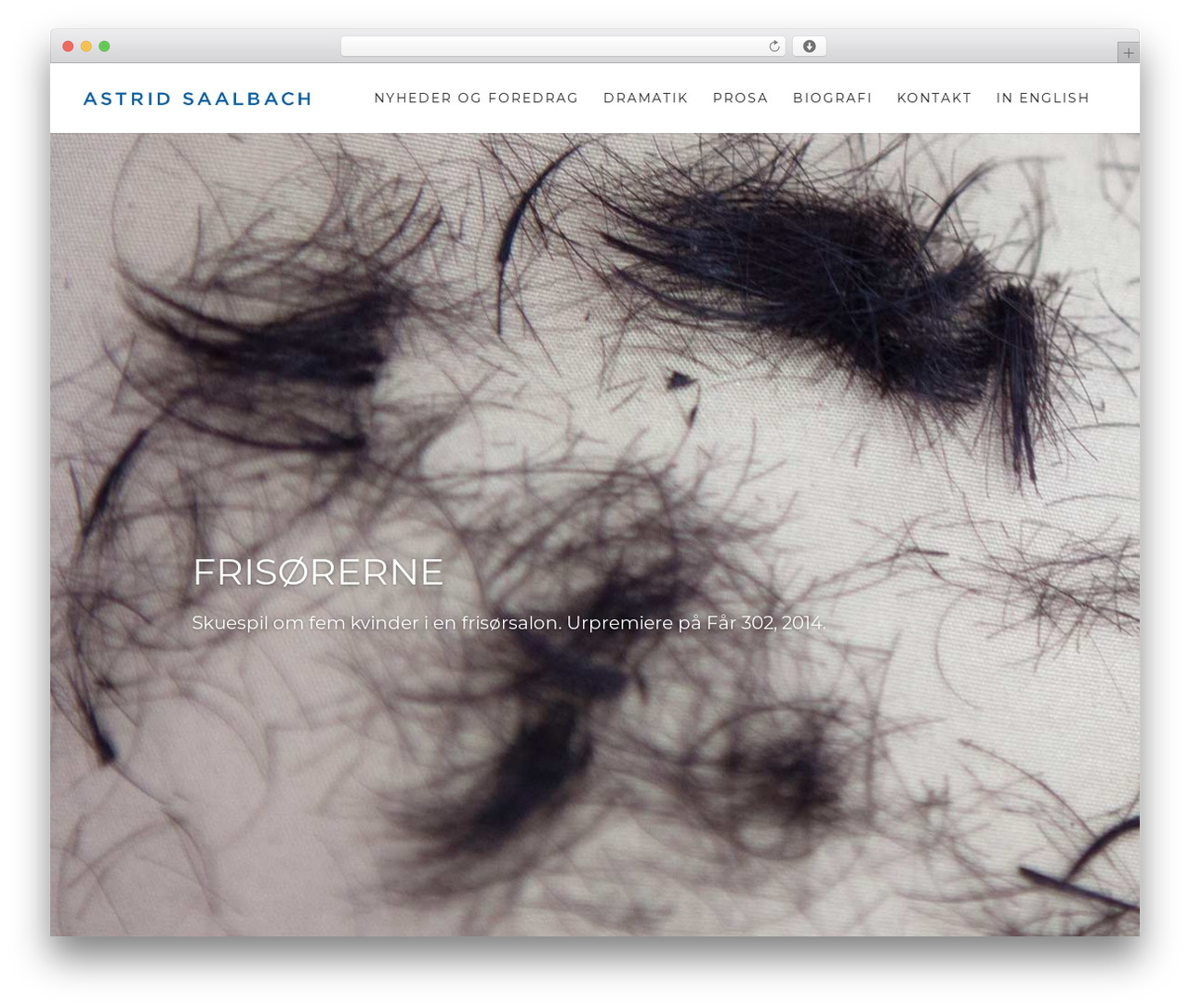 A WordPress theme - astridsaalbach.dk
