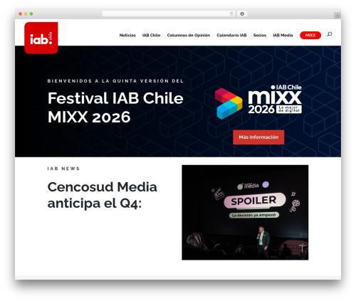 Events calendar modules for divi WordPress plugin - iab.cl