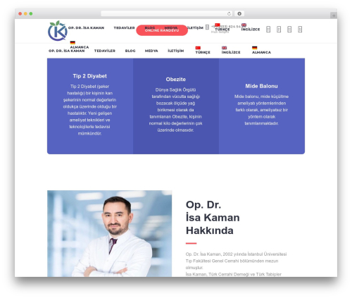 HouseMed theme WordPress - isakaman.com