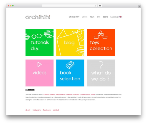 Maker WordPress theme design - archihihi.com Maker WordPress theme design - archihihi.com