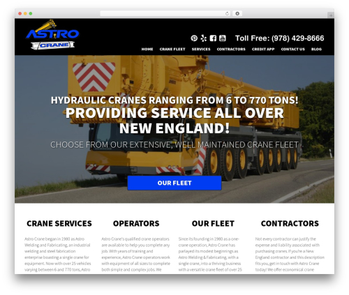 MSH Responsive (SASS) Theme WordPress theme - astrocrane.com