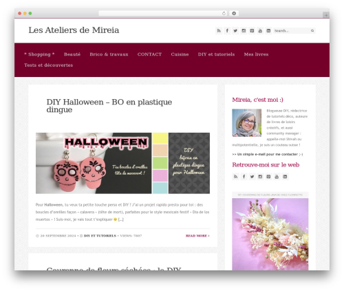 Posts Theme WP theme - ateliers-de-mireia.com