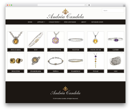 Siezz WordPress theme - andreacandela.com