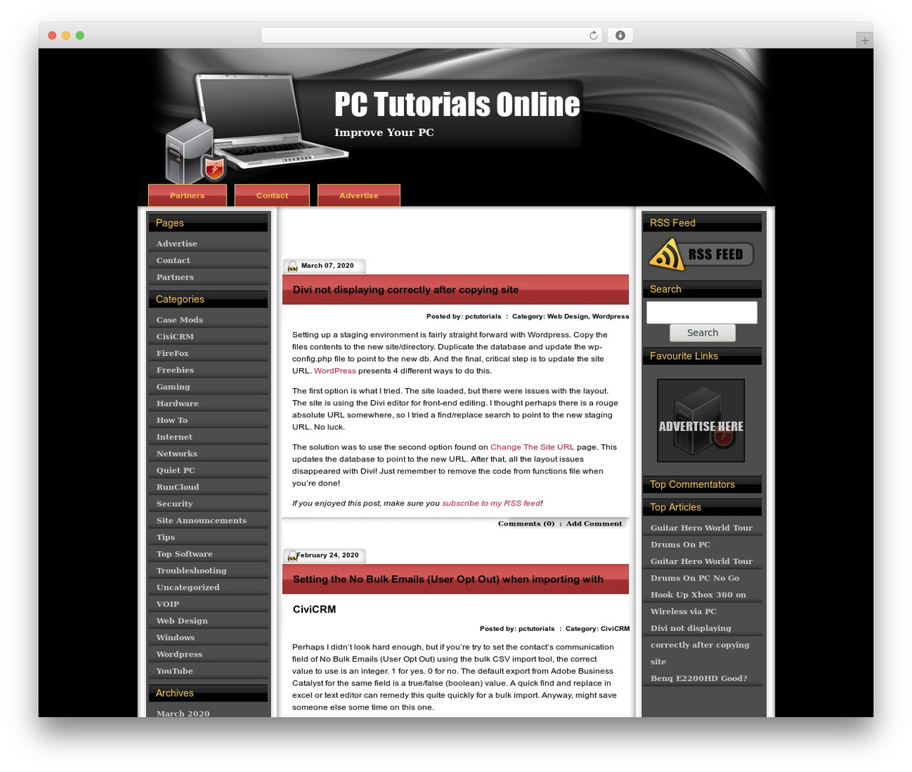 Technology Security theme WordPress - pctutorialsonline.net Technology Security theme WordPress - pctutorialsonline.net