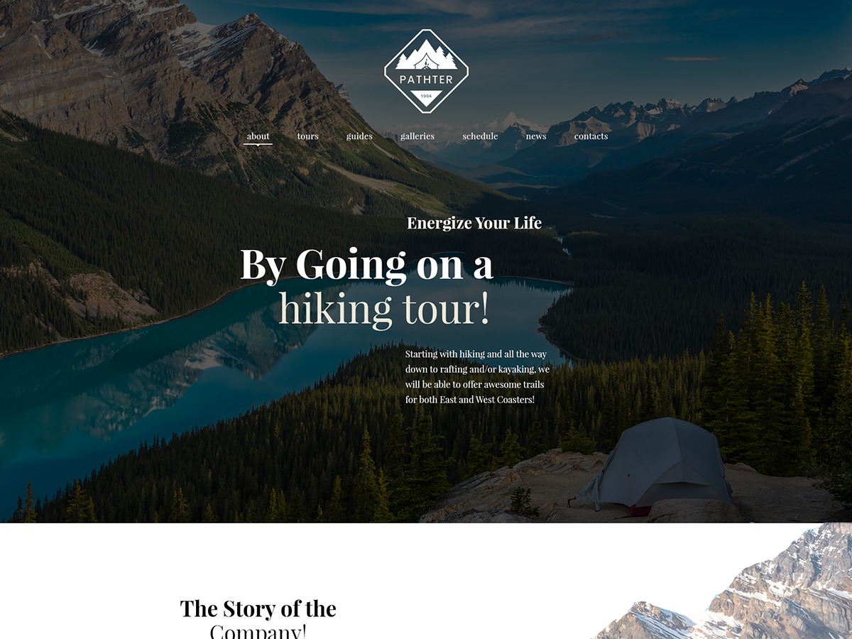 Theme WordPress Pathter