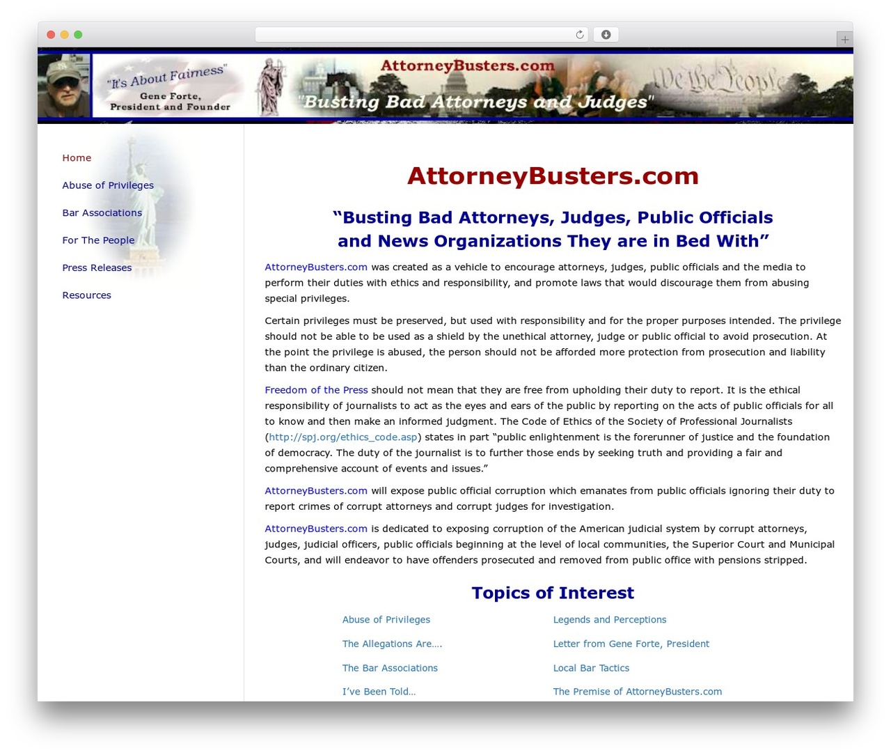 Ultimatum theme WordPress - attorneybusters.com