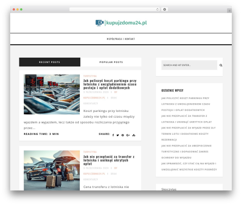 Amory theme WordPress - kupujzdomu24.pl