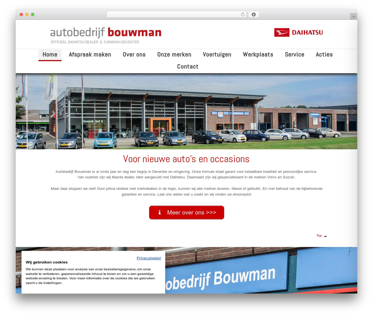 Autosoft Theme: Explorer WordPress theme - autobedrijf-bouwman.nl