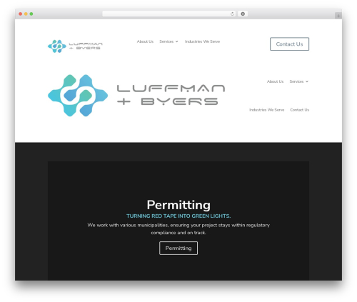 Best WordPress theme Divi - luffmanbyers.com
