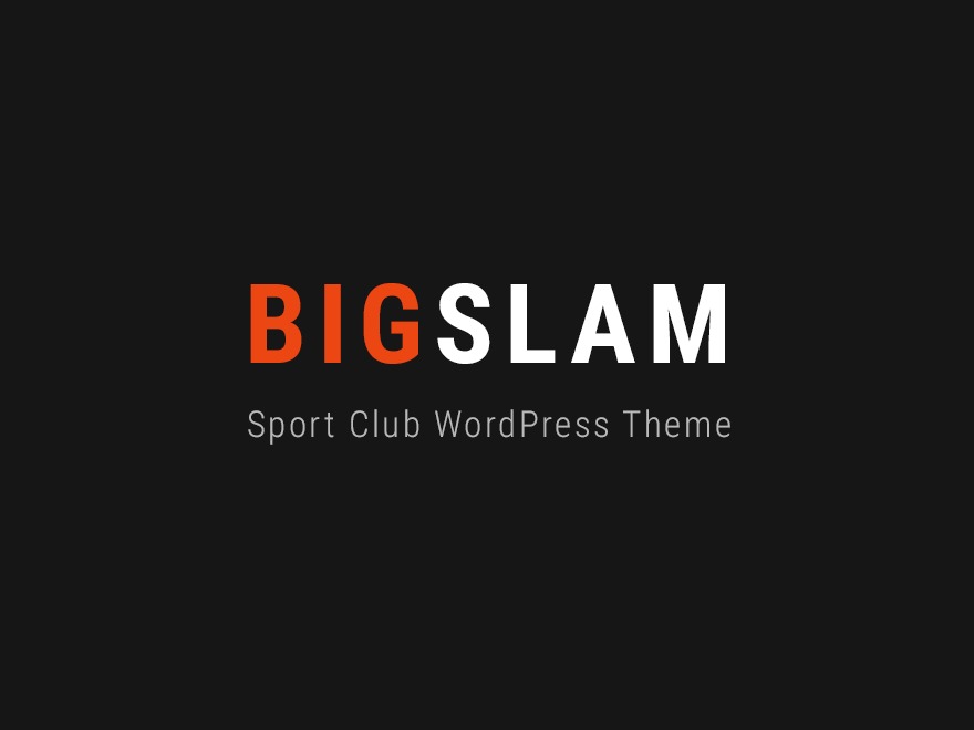 Bigslam Child WordPress theme Bigslam Child WordPress theme