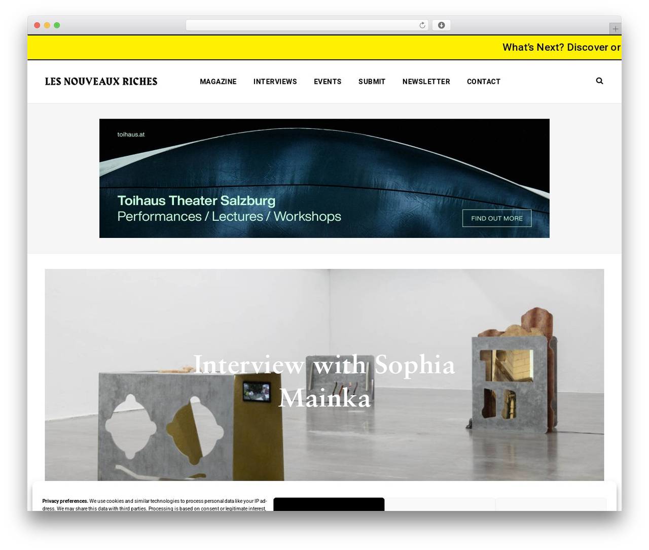CheerUp WordPress theme - les-nouveaux-riches.com