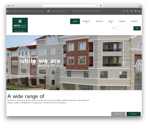 cherry WordPress theme - archigroup1966.com