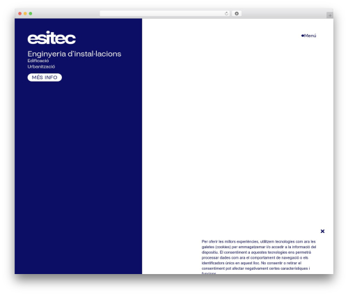 Hello Elementor WordPress theme - esitec.cat