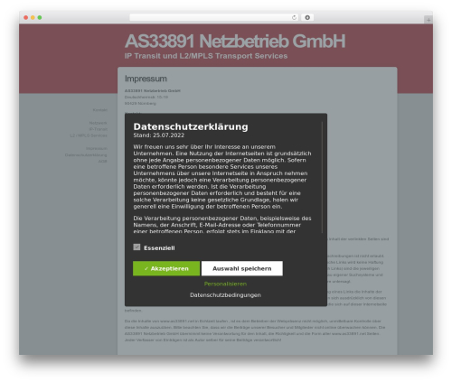 HelloSexy theme WordPress - as33891.net