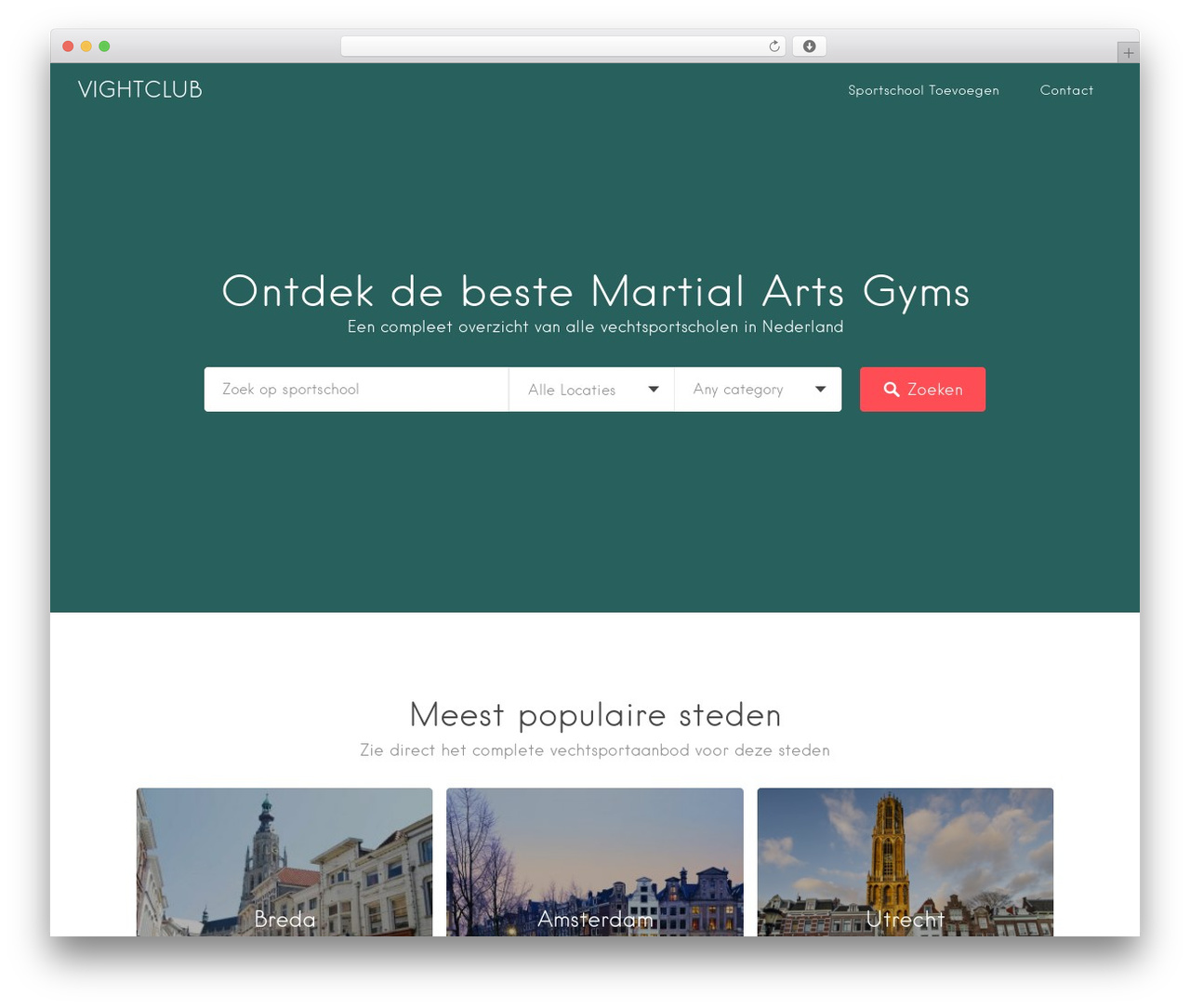 Listable WordPress theme - vightclub.com